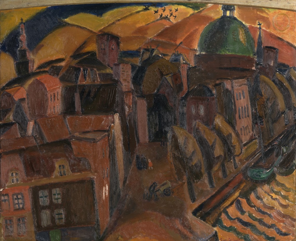 The Green Dome Church in Amsterdam 1919