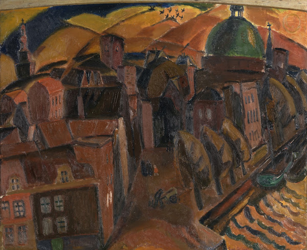 The Green Dome Church in Amsterdam 1919