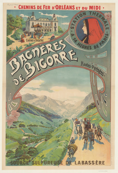 Les chemins de fer dOrléans et du Midi Bagnères de Bigorre Hautes Pyrénées 1902