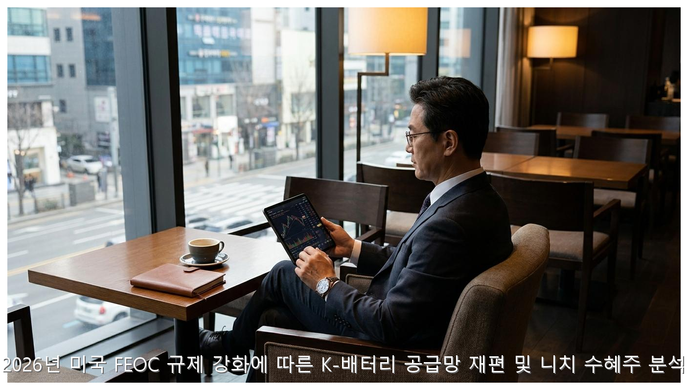 2026년 미국 FEOC 규제 강화에 따른 K-배터리 공급망 재편 및 니치 수혜주 분석 핵심 안내 및 분석 인포그래픽 (8)