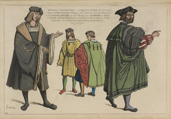 XVIe siecle Commencement Noblesse de France et dItalie 1 Gentilhomme Francais Ep