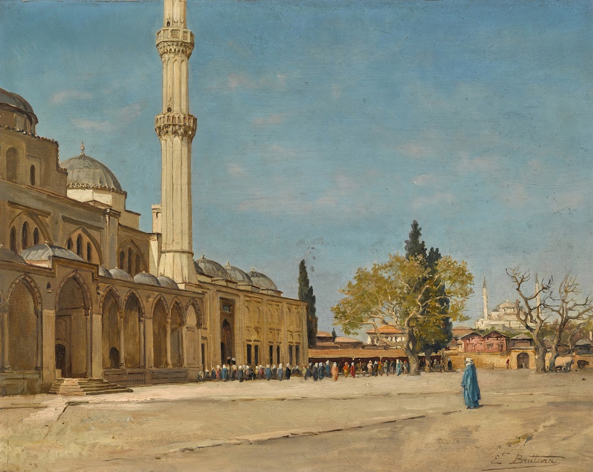 Devant LaMosquéeConstantinople