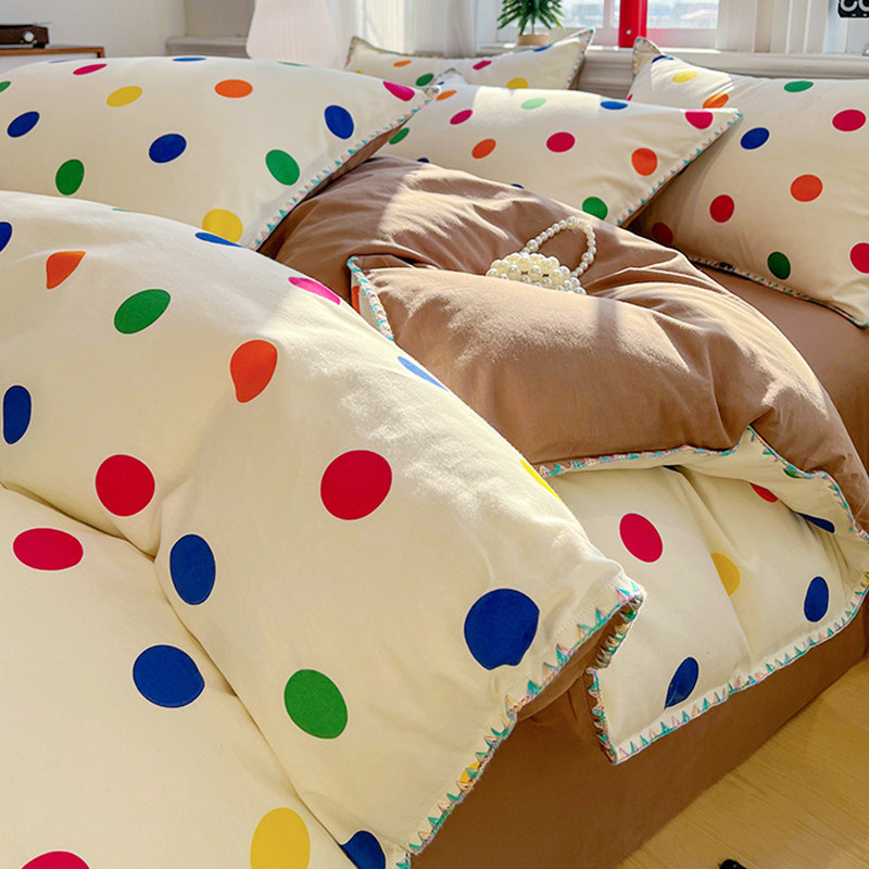 Brushed Cotton Bedding Set, for all seasons