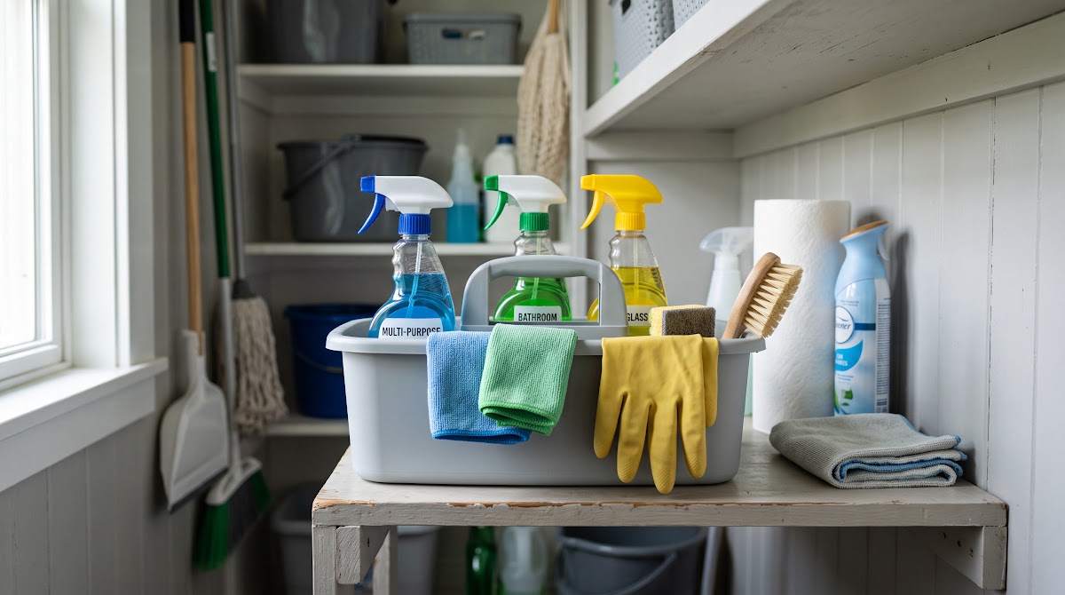 Best Cleaning Supply Caddies for Whole-Home Cleaning (2026) - BEST BUDGET — IN CONTEXT
