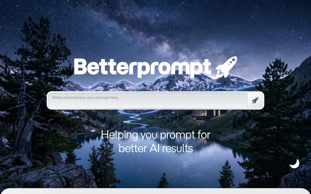 Captura de BetterPrompt