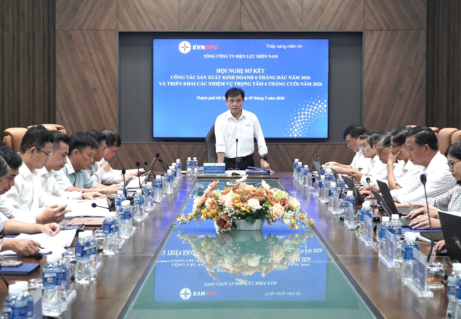 EVNSPC Tổng Kết Hoạt Động 6 Tháng Đầu Năm và Định Hướng Nhiệm Vụ 6 Tháng Cuối Năm 2026