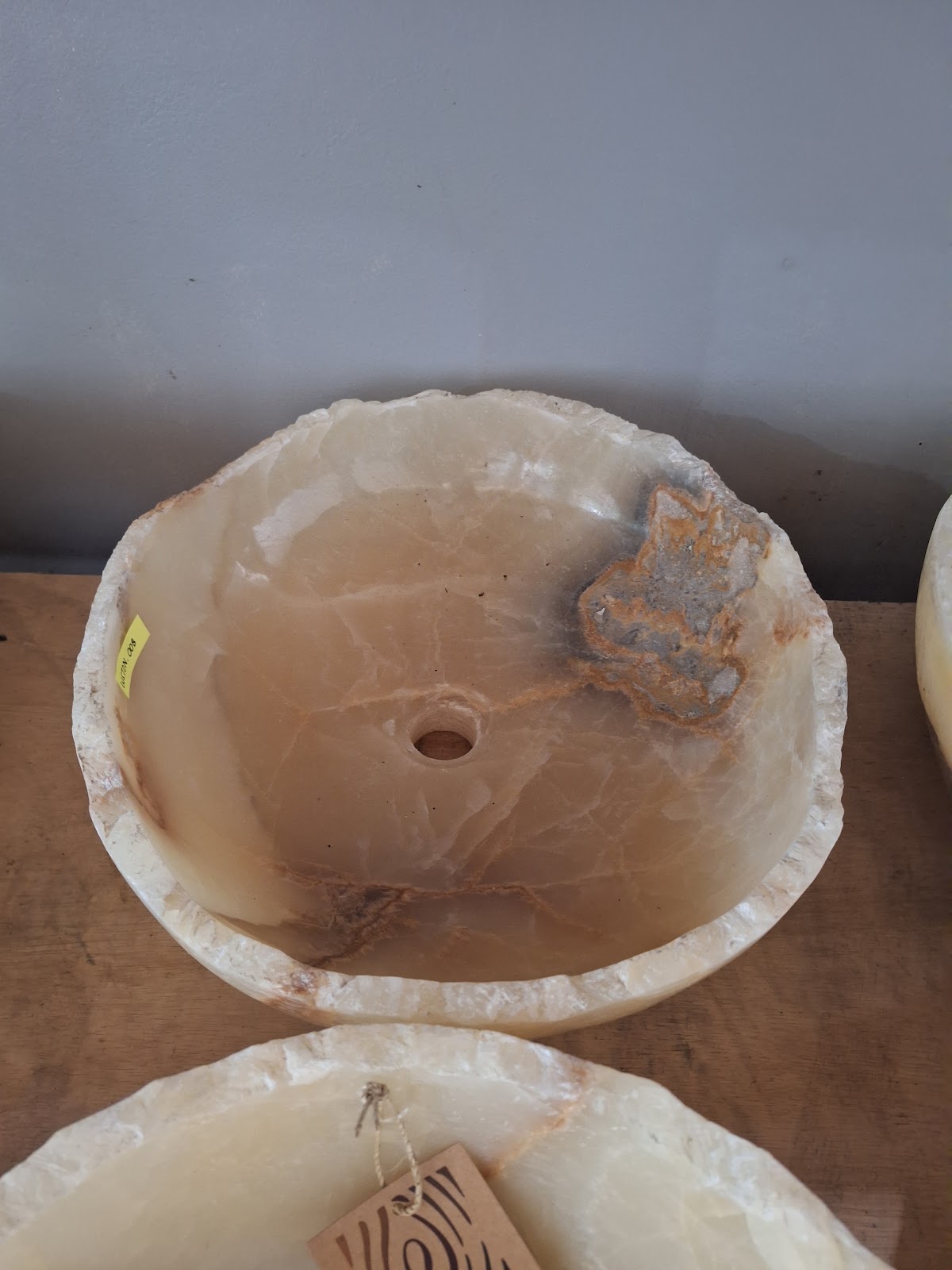 SINK ONYX — SKU WSTON.008 | Petrified Wood by PJ Antique Bali