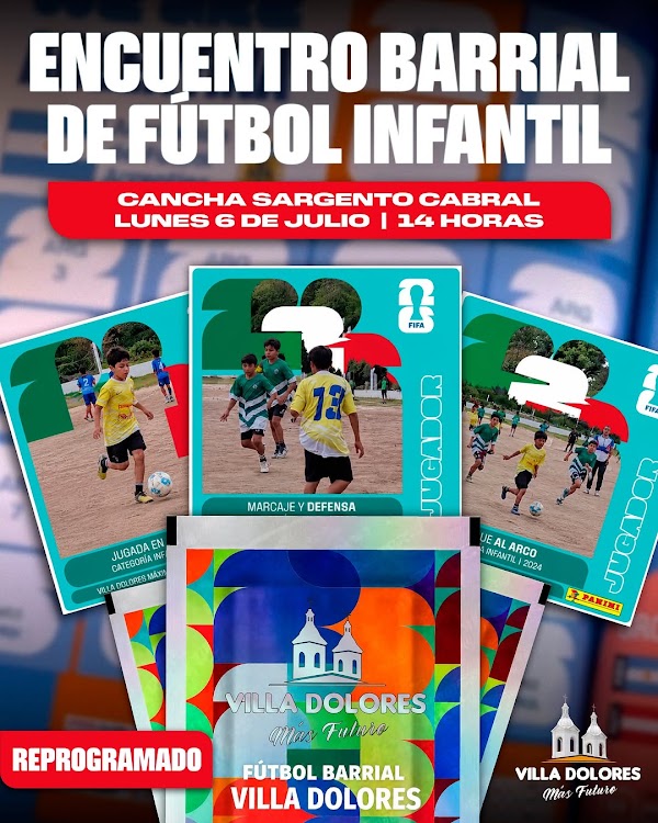 Encuentro Barrial de Fútbol Infantil