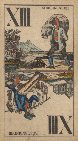 XIII Kohlenbauer  Bürstenbinder 1850
