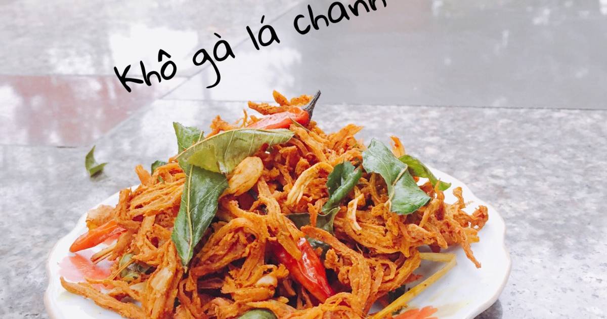 Khô gà lá chanh