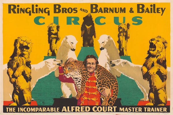 Ringling Bros and Barnum  Bailey Circus The incomparable Alfred Court master tra