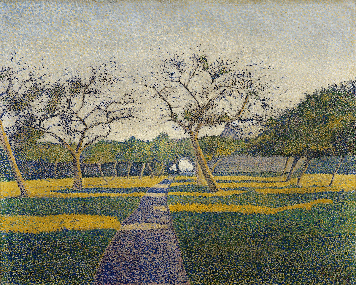 Orchard at La Louvière 1890