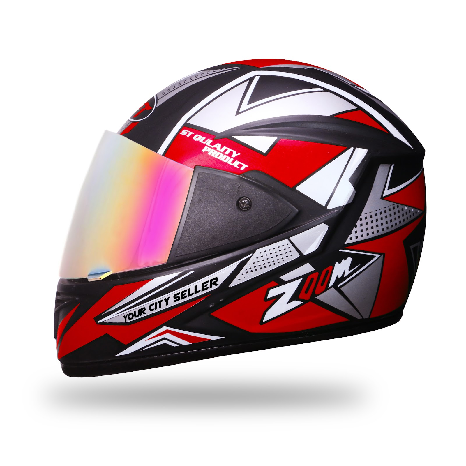 Street-Stalker Helmet with aggressive graphics