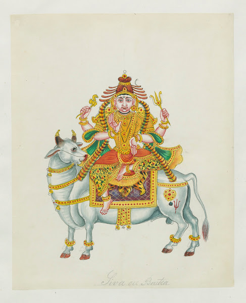 Paintings from the Chidambaram Shrine Pl003 1820 1830