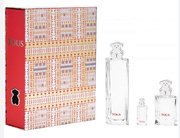 ESTUCHE TOUS TOUS SILVER 3PZS 90ML EDT + 15ML EDT + 4.5ML EDT