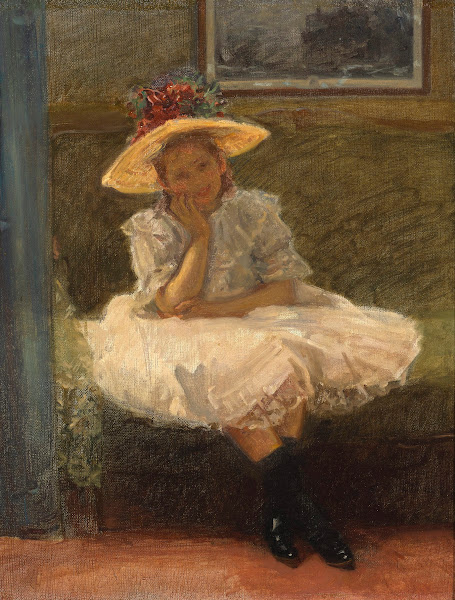 Girl in a hat 1894