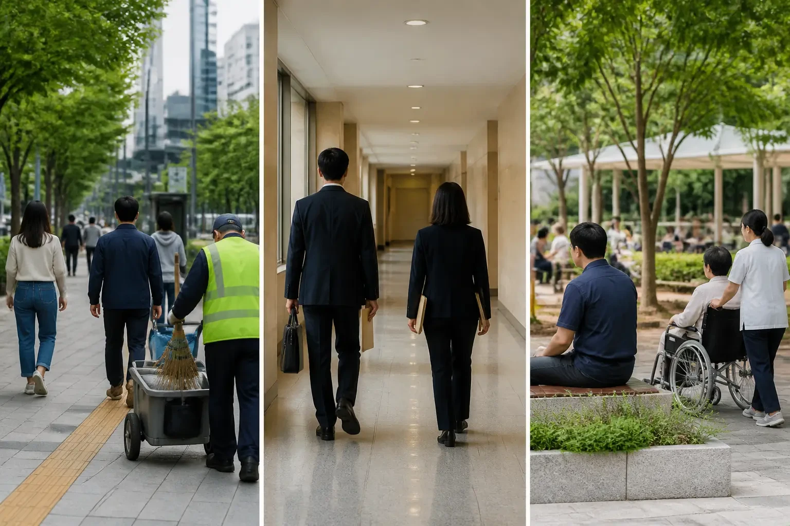 AI-generated Domestic Daily Brief multi-story editorial montage