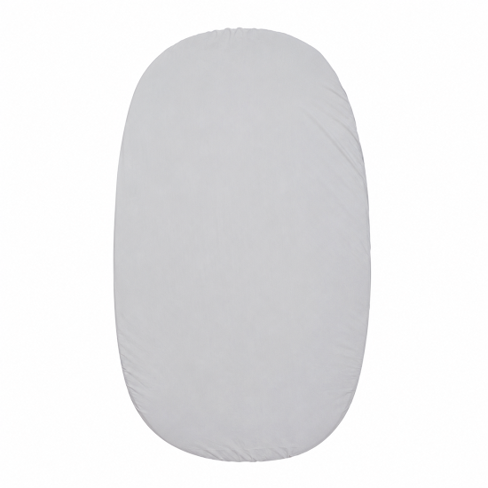 Fitted sheet Twins 90x50 EGO (organic knitwear) grey