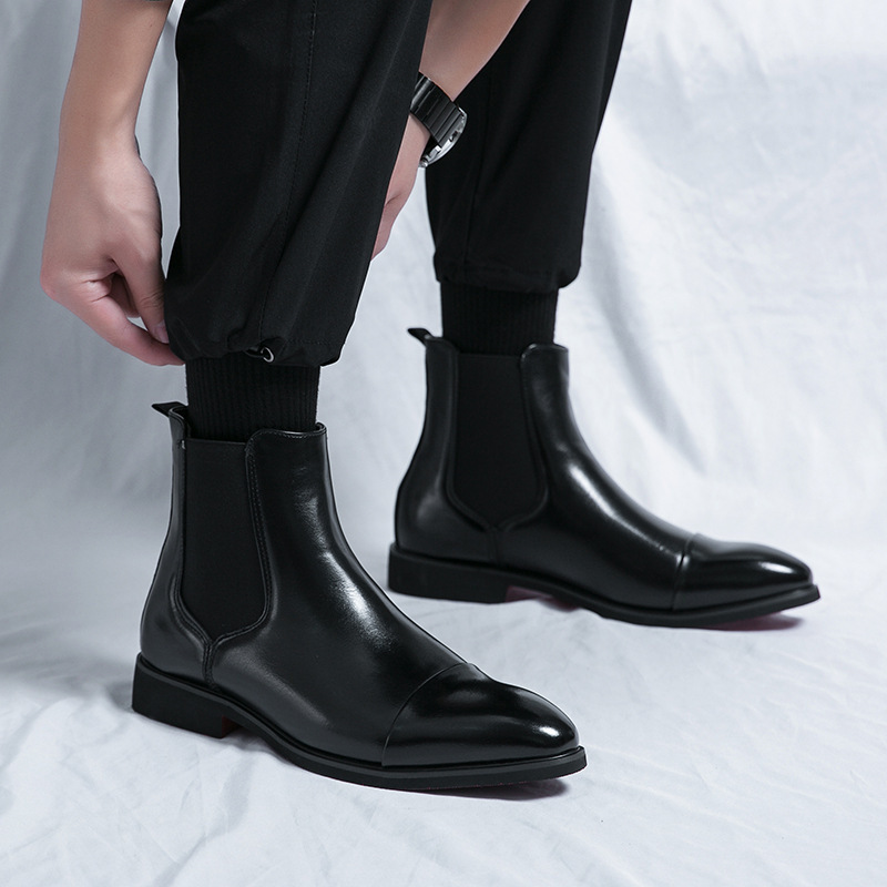 Men's Chelsea Boots, pointed toe