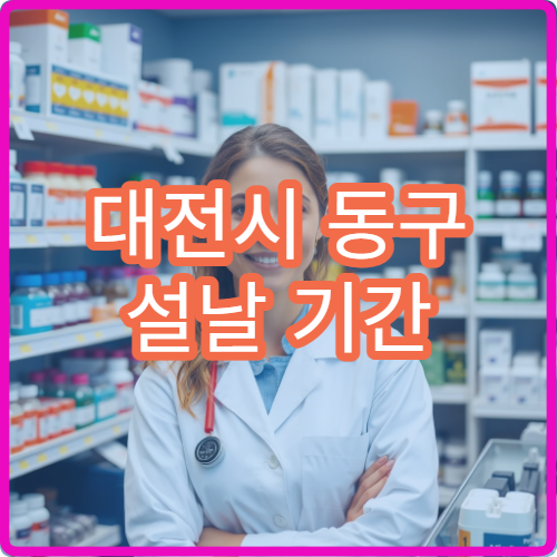 대전시 동구 설날 기간 응급의학과 병원과 진료 여부 확인