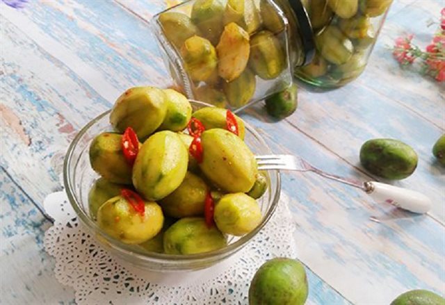 Cóc Bao Tử Dầm Muối Ớt