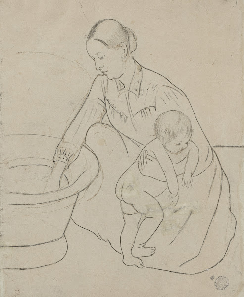 The Bath verso 1890 1891