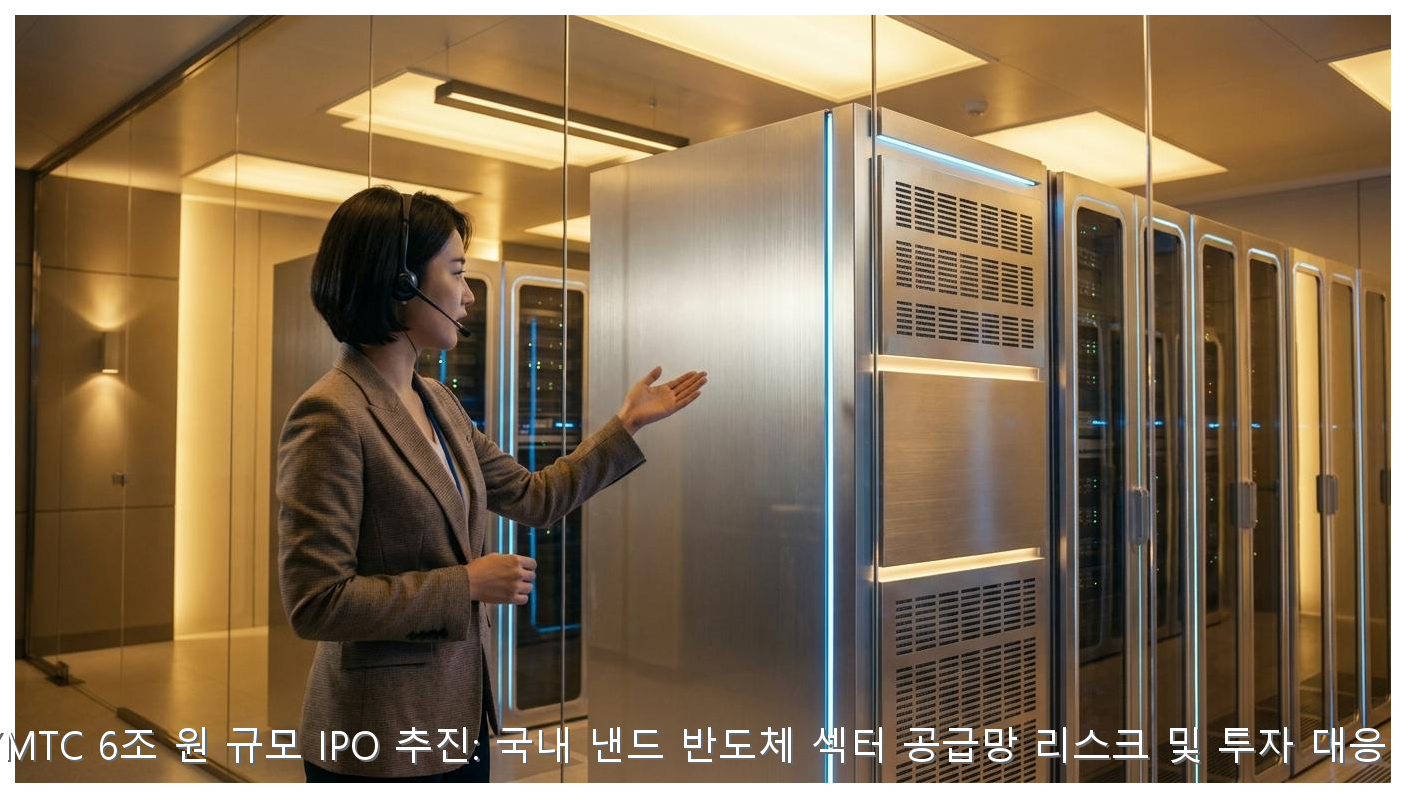 중국 YMTC 6조 원 규모 IPO 추진: 국내 낸드 반도체 섹터 공급망 리스크 및 투자 대응 가이드 핵심 안내 및 분석 인포그래픽 (6)