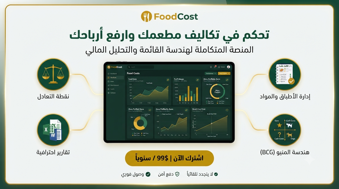منصة FoodCost