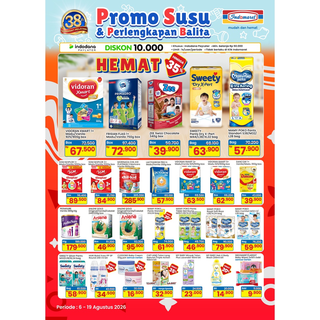 Promo Susu & Perlengkapan Balita