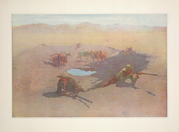 The Fight for the Water Hole 1903