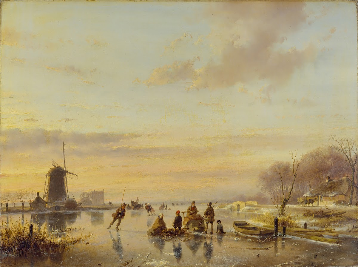 Winter in Holland 1843