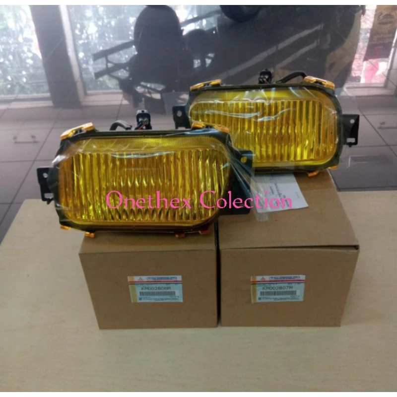 Lampu Kabut Colt Diesel Canter Original Mitsubishi KM002806M/807M untuk Keselamatan Berkendara