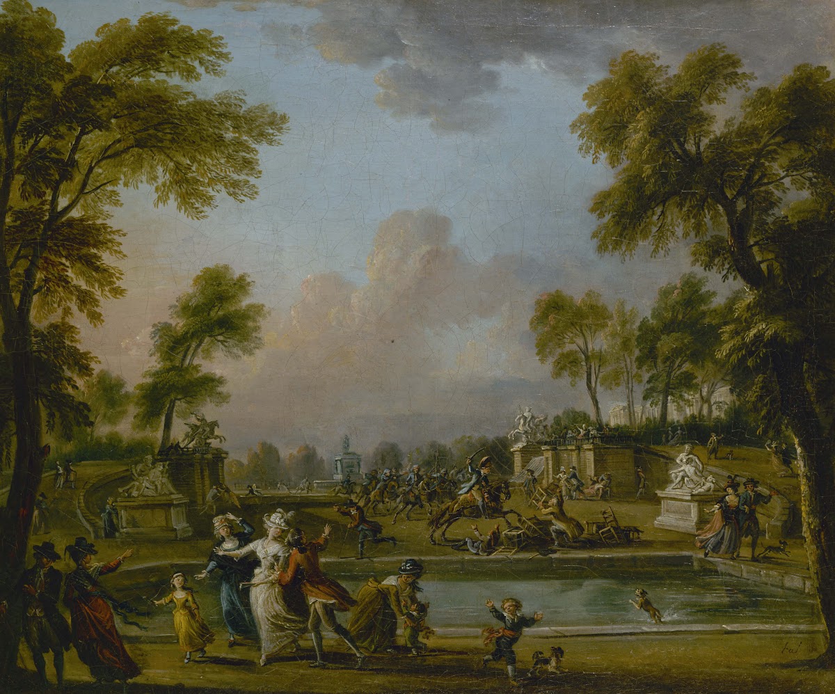 La charge du prince de Lambesc dans le jardin des Tuileries le 12 juillet 1789 1