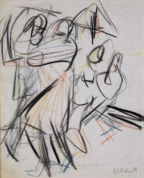 Vier tanzende Bauern ca 1920