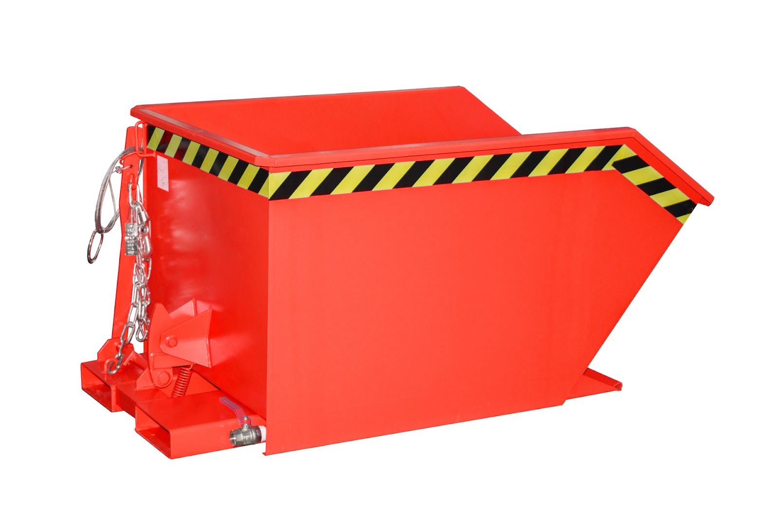 Spaander-kiepcontainer SGU 50, gelakt, Vuurrood