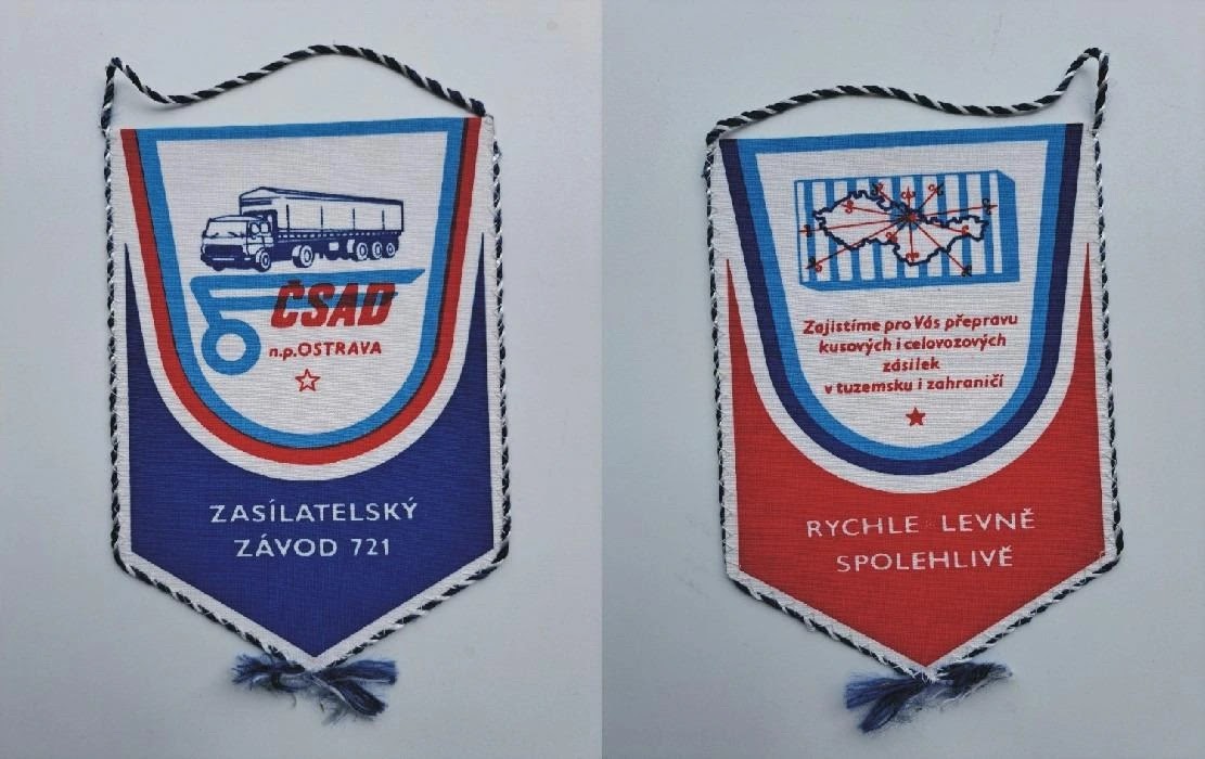 Vlaječka ČSAD Ostrava - zasílatelský závod !!