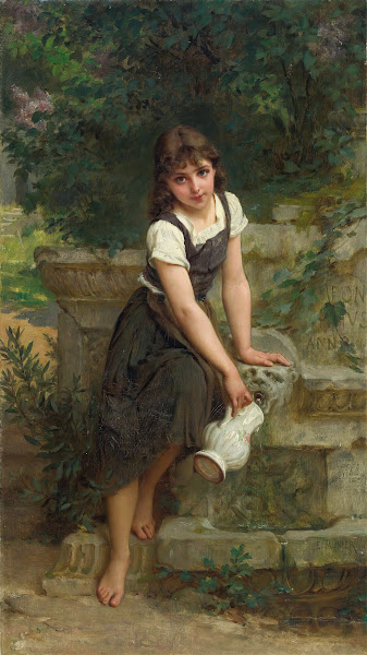 At The Fountain 1891
