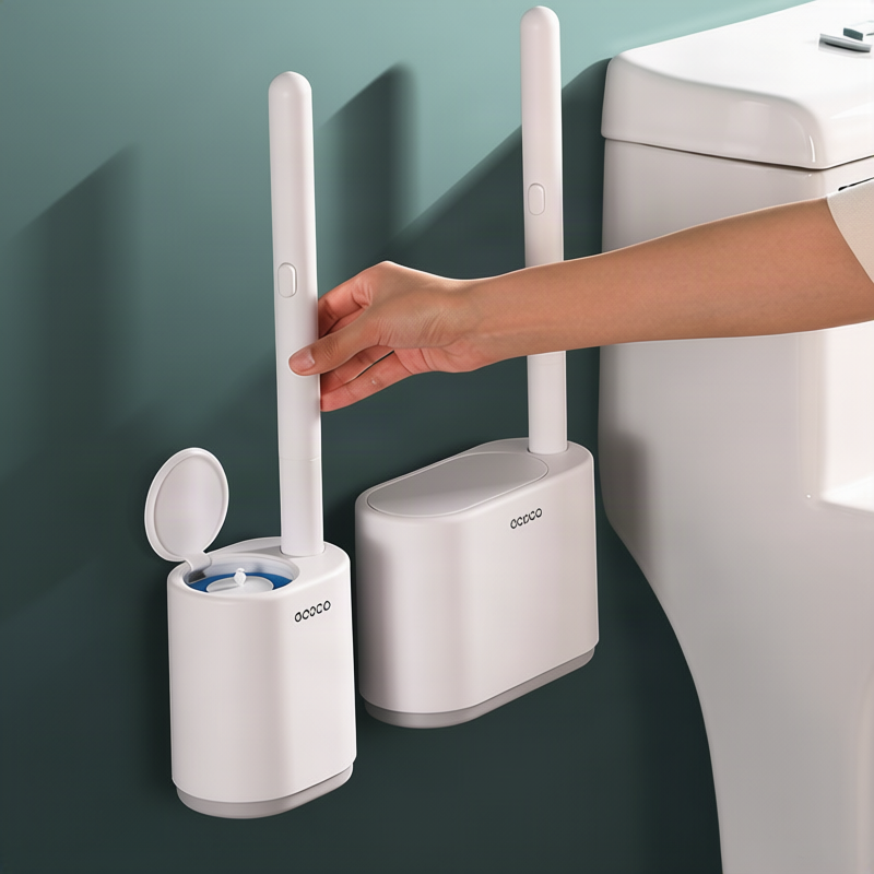 Einweg-Toilettenbürste mit Wechselköpfen
