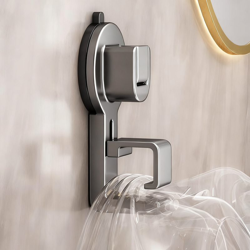 Suction Cup Sink Hook, Height Adjustable