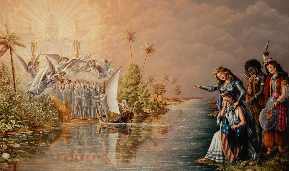 Crossing the River 1886