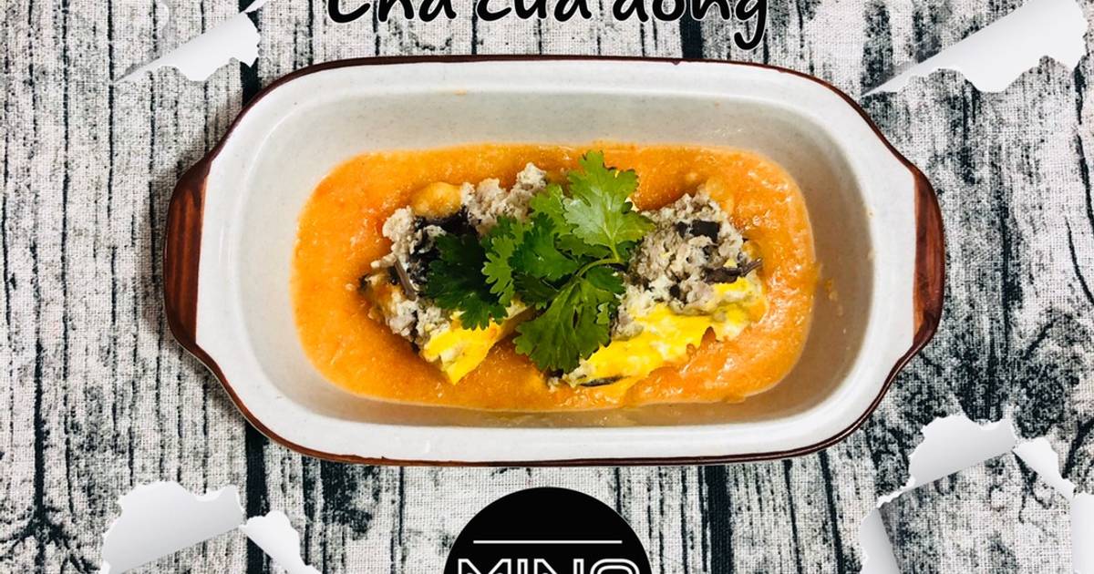Chả cua đồng-ăn dặm