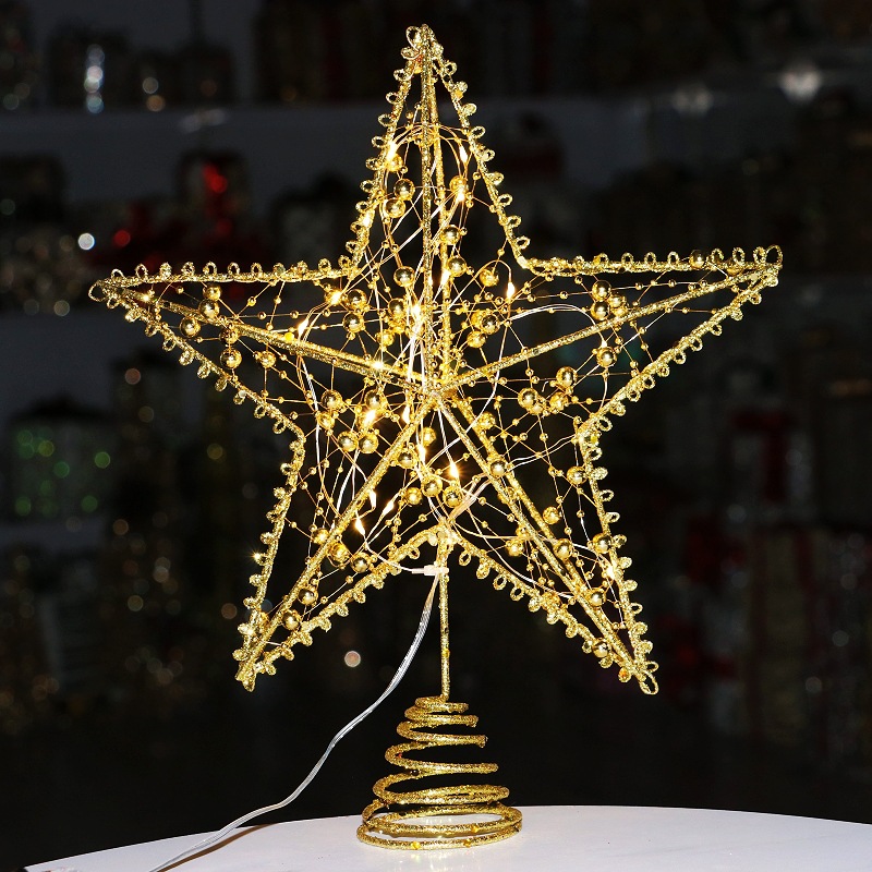 Iron Christmas Tree Star Topper