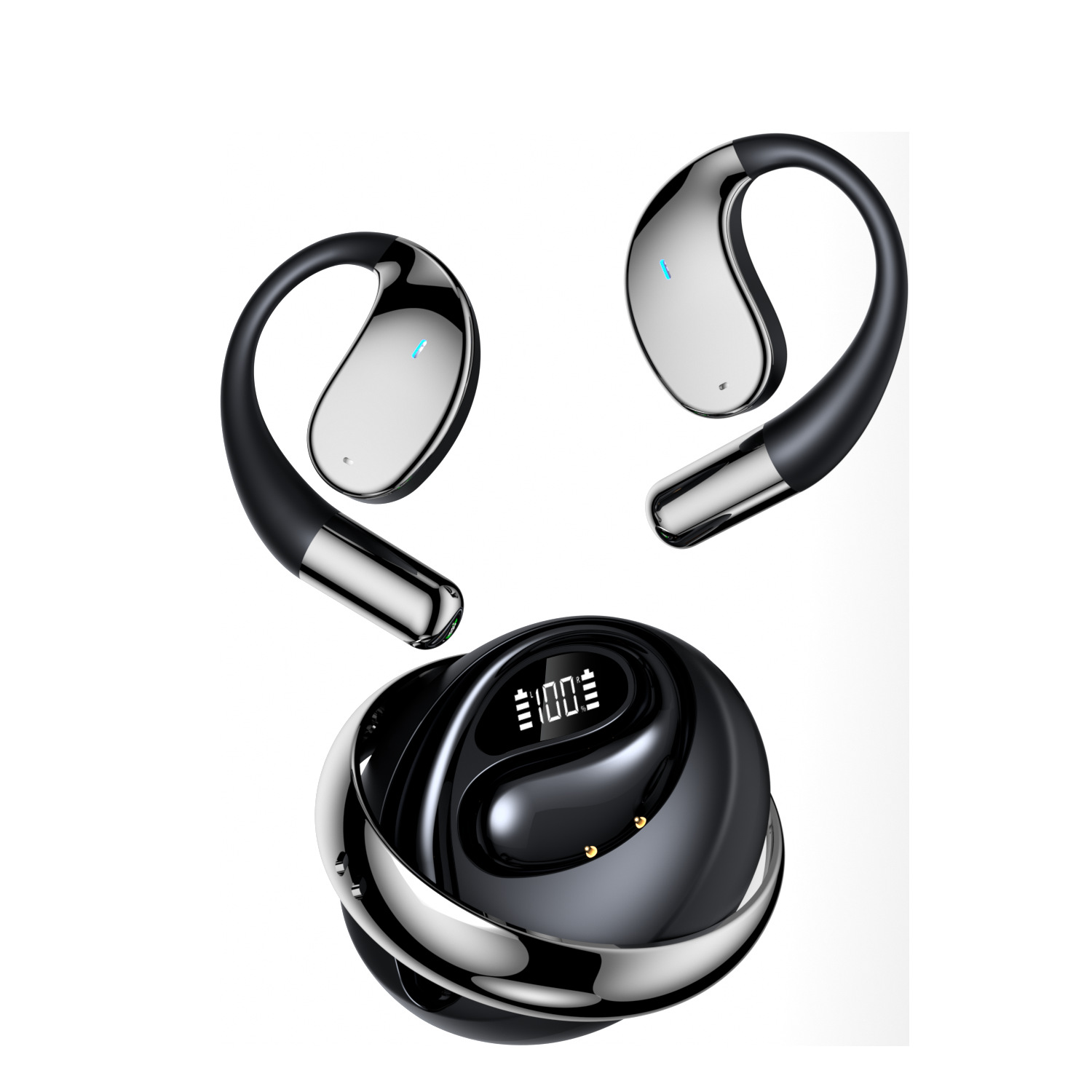 Open-Ear Bluetooth Headphones with AI Translation