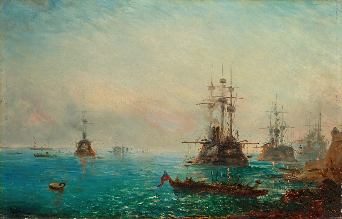 Franco Italian Naval Squadrons In Toulon