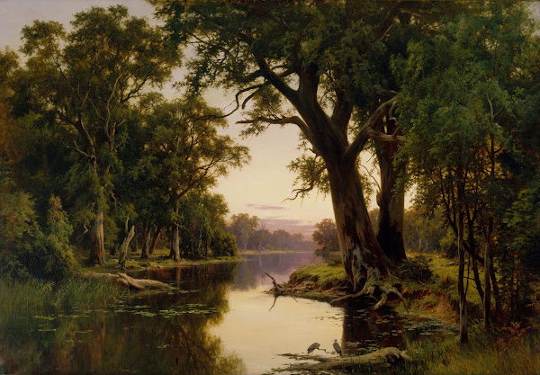 A billabong of the Goulburn Victoria 1884