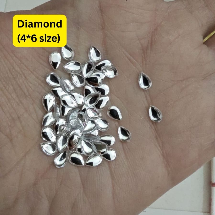 Base White Diamond Tikali (4*6 size) pack of 50