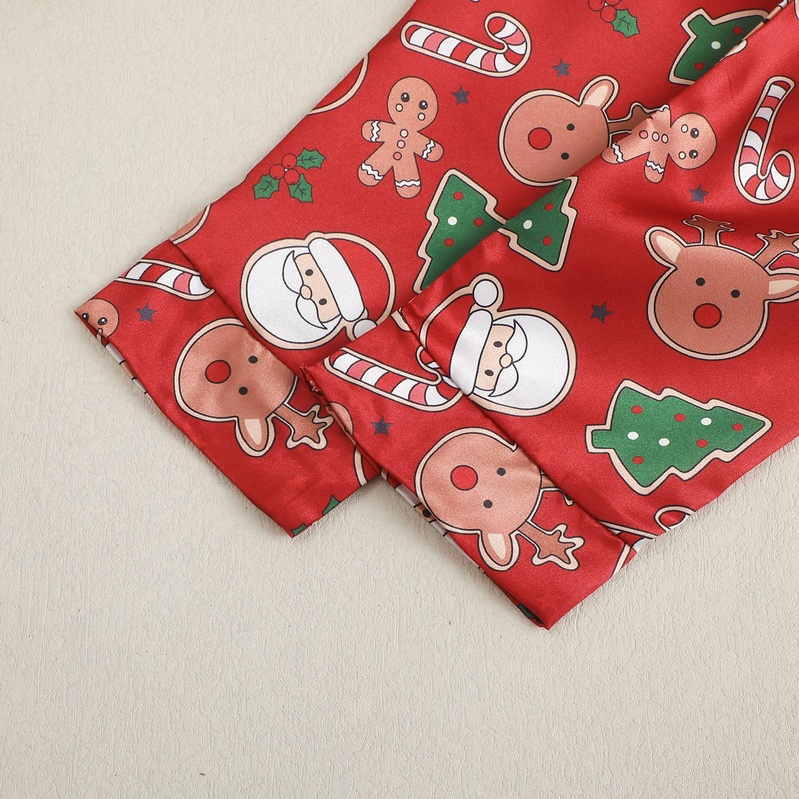 Children's Pajama Set with Christmas Print