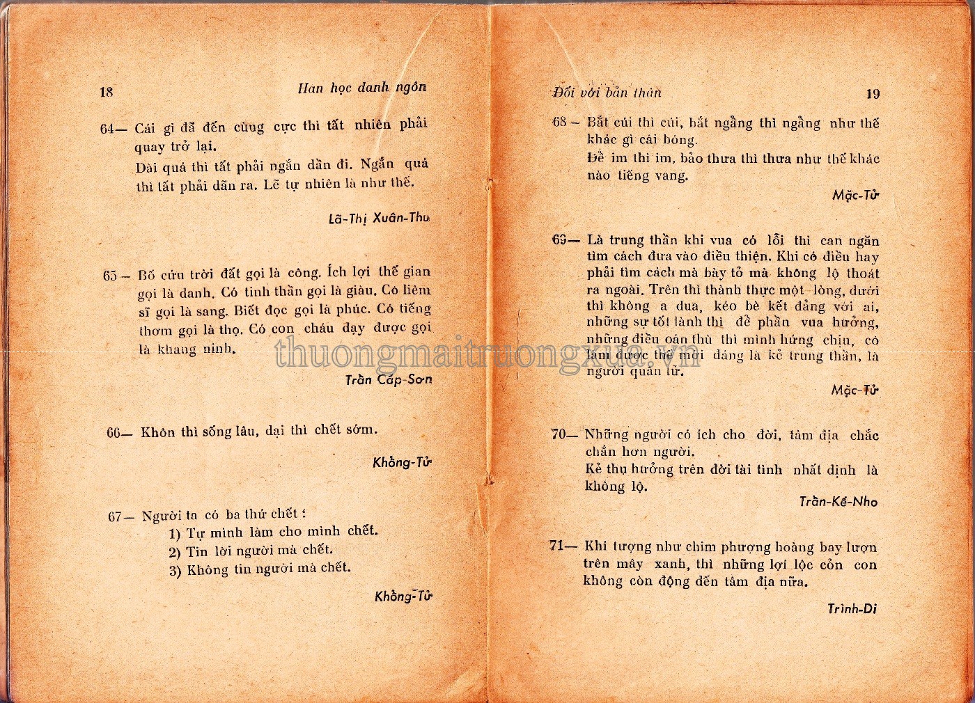 Hán học danh ngôn (1968) - Trang 9