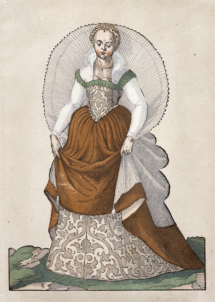 Foemina ex Praecipua Nobi from Trachtenbuch von Nurnberg 1577