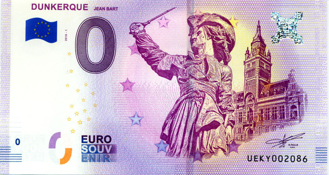 Billet 0€ DUNKERQUE JEAN BART
